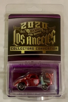 Hot Wheels 2020 34th Annual Collectors Convention ‘41 Willys Gasser 6241/6700 - Image 1 of 2