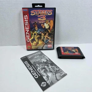 Streets of Rage 3 Sega Genesis Complete In Box  - Picture 1 of 11