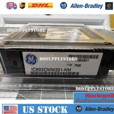 NEW GE Fanuc IC693CMM321-KM 90-30 Series Ethernet Interface Controller - Image 1 of 4