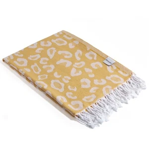 Turkish Bath & Beach Towel – Reversible Leopard Design - Turkish Cotton - Sof... - Picture 1 of 6