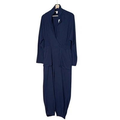 Mono Free People Beach Faye One Piece Azul Marino Talla S Grande Suelto Nuevo con Etiquetas Foto 1 de 4