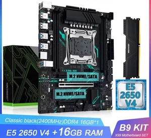 MACHINIST X99 B9 Motherboard set kit LGA2011-3 Xeon E5 2650 - Picture 1 of 6