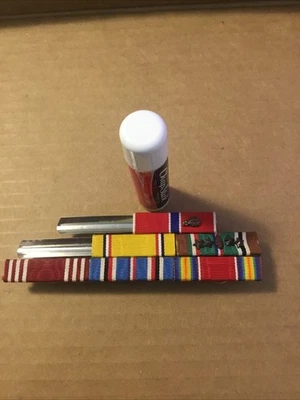 Военная лента - Вторая мировая война Европейская кампания ветеран W наконечник стрелы BSM TRIBUTE - Изображение 1 из 4