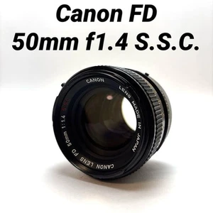 Canon FD 50mm f1.4 S.S.C. Vintage Lens for Sony Olympus Panasonic Nikon - Picture 1 of 7