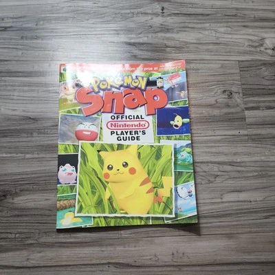 Pokemon Snap N64 Official Nintendo Power Player's Guide Strategy Guide Book 1999 - Image 1 of 2
