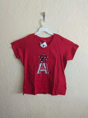 Los Angeles Angels Red T-Shirt with Logo size 2XL for women  - Image 1 of 3