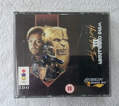 3DO Wing Commander 3 - Origin - getestet funktioniert - Panasonic Spiel FZ1 FZ10 - Bild 1 von 4