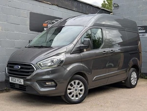 2021 FORD TRANSIT CUSTOM 2.0 EcoBlue 130ps High Roof Limited Van l1 h2 - Picture 1 of 19