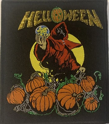 Helloween 4" x 4.5" Woven Patch [80s Power / HeavyMetal] - Image 1 of 2