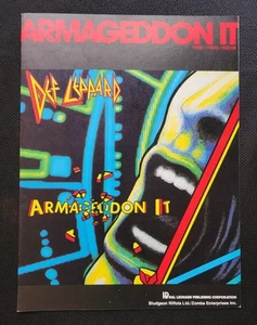 Def Leppard, Armageddon It, 8 Page Sheet Music, Original 1987, Hal Leonard  - Bild 1 von 6