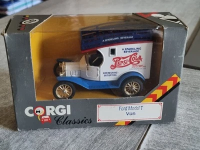 voiture  corgi classics ford T van pepsi  occasion - Photo 1/4