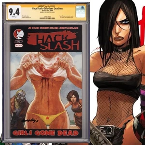 CGC 9.4 SS Hack/Slash Girls Gone Dead #nn signed by Tim Seeley DDP 2004 - Picture 1 of 2