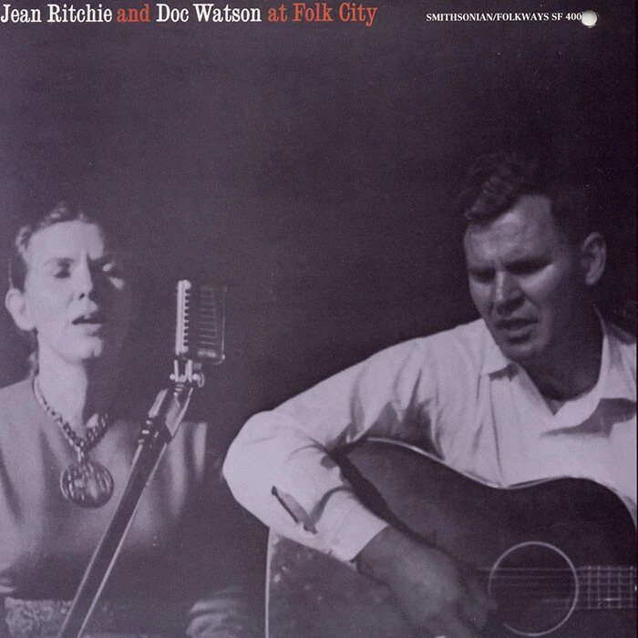 JEAN RITCHIE & DOC WATSON - At Folk City NEW (CD, Folkways) SEALED drill hole - Image 1 of 1