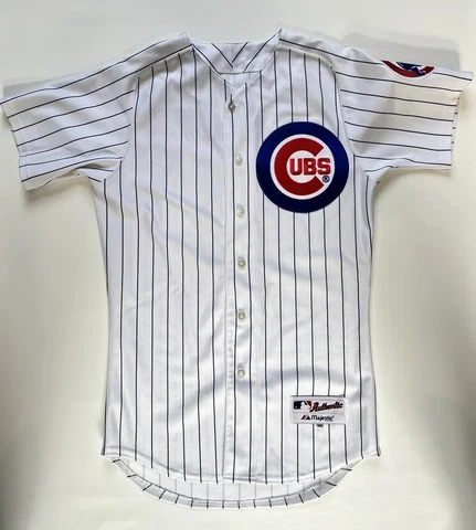 Vintage Majestic Authentic Chicago Cubs Nomar Garciaparra 5 Jersey Men 40 Medium Cover