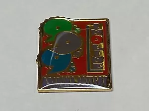 Vintage Old Arizona Lottery State Lotto Tie Tack Pin Flair 9's in a line Lucky 9 - Picture 1 of 2