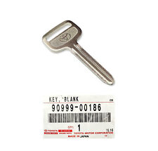 Genuine Toyota OEM Steel Key Blank - Brand New Uncut Master Key - 90999-00186