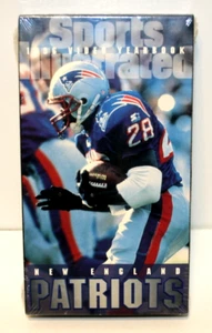 New England Patriots 1996 VHS Video Yearbook Brand New Sealed Curtis Martin - Imagen 1 de 3