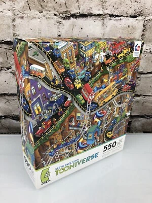 Rompecabezas Steve Skelton's Tooniverse piezas móviles 550 piezas NUEVO Foto 1 de 4