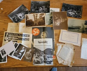 FRITZ BUSCH LOT HANS GERMAN CLASSICAL MUSIC COLLECTION EPHEMERA RUDY SEITZ PHOTO - Picture 1 of 12