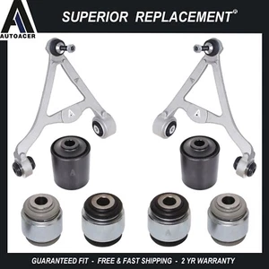 Rear Upper Control Arms & Lower Control Arm Bushings Kit 8 pcs For Jaguar S-Type - Bild 1 von 10