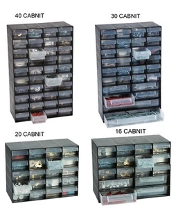 ARMADIO PORTAOGGETTI MULTI CASSETTO CASA GARAGE CHIODO VITE ARTIGIANATO PEZZI ORGANIZER UNITÀ - Foto 1 di 6