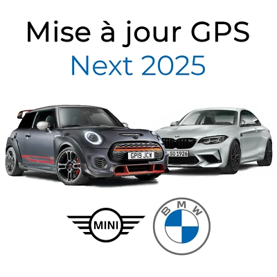 Mise à jour GPS BMW/Mini Road Map Next 2025, avec code activation [25€ Paypal] - Photo 1/3