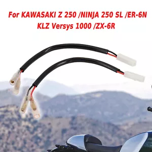 Conector adaptador de cableado de señal de giro de 2 pines para KAWASAKI ZX-6R ER-6N NINJA 400 - Imagen 1 de 8