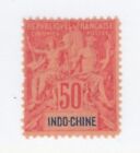 French Indochina Scott#17 50c MH Scott=$50