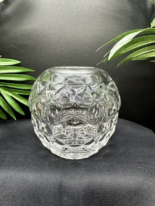 VTG Fostoria American Glass-Large 5" Rose Bowl - Picture 1 of 8