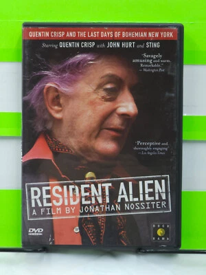 RESIDENT ALIEN A FILM BY JONATHAN NOSSITER QUENTIN CRISP DOCUMENTARY DVD Foto 1 de 4