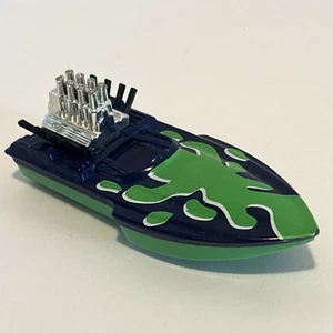 Matchbox SUPER FAST Sea Fire Speedboat 1975 (blau & grün mit grünem SPLASH) - Bild 1 von 9