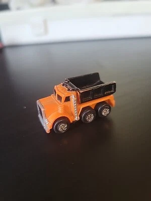 Micro Machines 1988 Оранжевый/Черный Строительный САМОСВАЛ Super 10 Galoob - Изображение 1 из 4