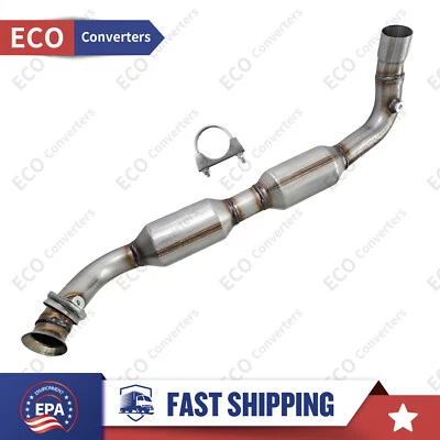 Left Catalytic Converter For 2003-2004 Ford E-150 Ford E-250 4.6L V8 EPA APPROVE - Image 1 of 4