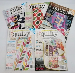 Quilty Magazine Lot of 5 Years 2013-2014 - Bild 1 von 1