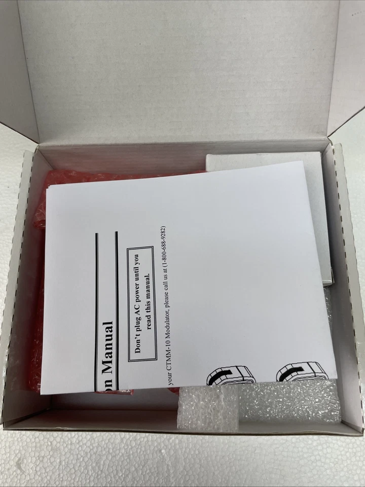 Cable Tronix CTMM-10 Micro Modulador Analógico Nuevo En Caja Original Foto 1 de 3