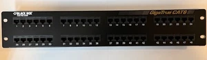 Black Box JPM612A-R7 Modular Patch Panel 48 Port CAT6 GigaTrue Series 2U - Picture 1 of 6