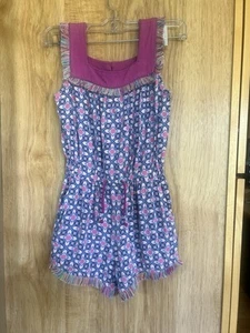 Matilda Jane Fun Fringe Romper Size 8 Girls - Picture 1 of 3
