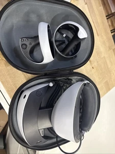 Sony PlayStation VR2 Set for PS5 4K HDR CFI-ZVR1 Headset Controllers For Parts - Picture 1 of 24