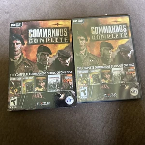 Commandos Complete Series PC Game - RARE - One Disc All Games PC 2010 New Sealed - Picture 1 of 2