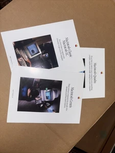 1993 Apple Computer Brochures- Centris, Classic, LC, Quadra, IIvx- Rare Vintage - Zdjęcie 1 z 21