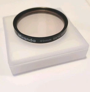 Vintage Miranda 49mm Skylight Filter for Film SLR Camera - Picture 1 of 5