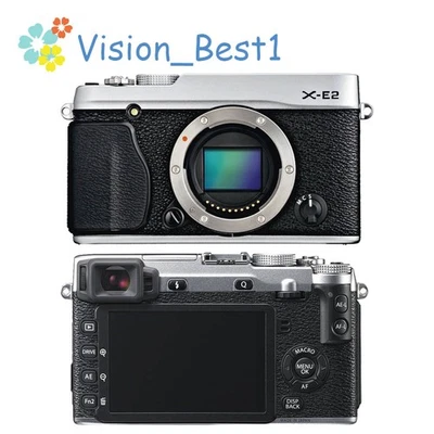 Fujifilm X-E2 Digital Camera Body Only 16.3MP Interchangeable Lens Silver&Black - Image 1 of 4
