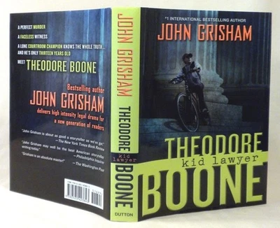 SIGNED Theodore Boone: Kid Lawyer by John Grisham First Edition 2010 - Image 1 of 4