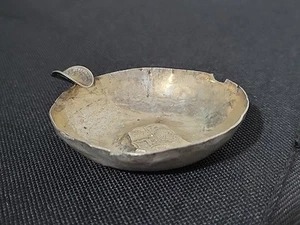 Antica moneta argento sterling 1903 1 dinero Perù tazza degustazione vino/posacenere - Foto 1 di 21