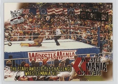 Fleer WWF Wrestlemania Championship Gold 2001 Hulk Hogan Sgt Slaughter #87 0q3 Foto 1 de 3