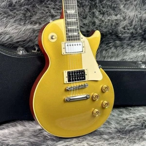 Epiphone LPS-80 AG Used Maple+Mahogany body Antique Gold w/Hard case - Picture 1 of 12