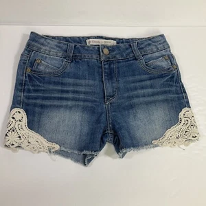 Epic Threads Shortie Girls Blue Jeans Size 14 - Picture 1 of 7