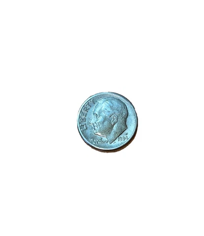 **FREE SHIPPING** 1984 D Roosevelt Dime CIRCULATED Cover