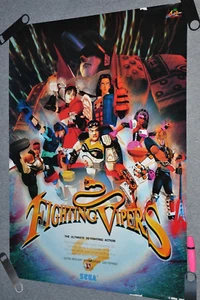 Fighting Vipers - Póster grande - B1 - 72,8 cm x 103 cm - Sega Arcade Japón - Imagen 1 de 5