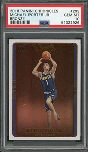 Cronache Panini 2018 #299 Michael Porter Jr. Bronzo PSA 10 RC - Foto 1 di 2